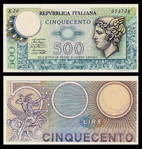 Lire 500 (Mercurio)